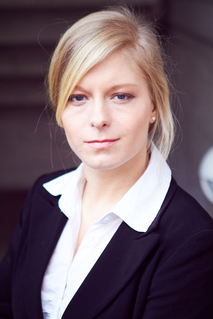 Schauspielerfoto Isabel Sulger Büel Schwarz-Weiss